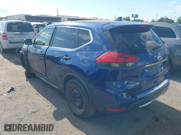 2017 Nissan Rogue SV with VIN JN8AT2MT1HW130104, listed as a IAAI auction lot 42194412 with 98,958 mi miles and . Bid and sale history available at DreamBid. Image 3.