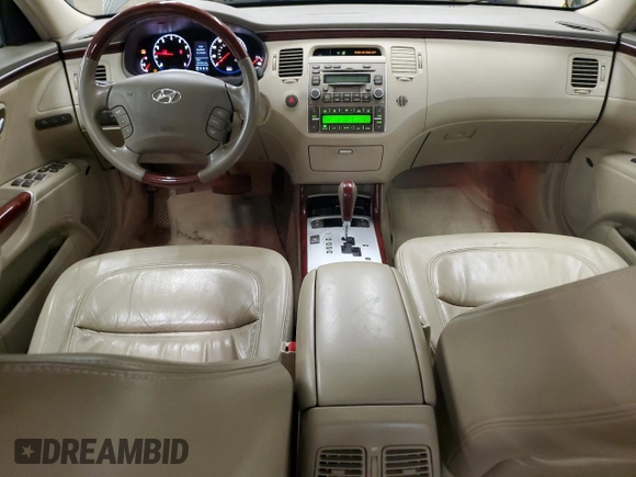 2007 Hyundai Azera SE z VIN KMHFC46FX7A183539, wystawiony jako Copart lot #54205265 z przebiegiem 154 942 mil mil oraz Nie do naprawy • Non repairable. Historia ofert i sprzedaży dostępna na DreamBid. Obrazek 8.