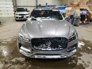 2021 Jaguar F-Pace S with VIN SADCJ2EX9MA683249, listed as a Copart auction lot 45011085 with 98,463 mi miles and Salvage title. Bid and sale history available at DreamBid. Image 5.