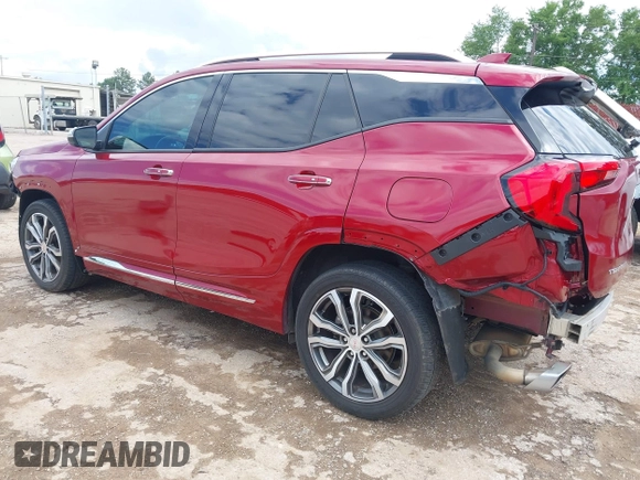 2018 GMC Terrain Denali with VIN 3GKALSEX1JL281439, listed as a IAAI auction lot 42193402 with 97,563 mi miles and . Bid and sale history available at DreamBid. Image 3.
