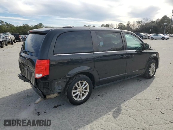 2019 Dodge Grand Caravan SXT with VIN 2C4RDGCG5KR563941, listed as a Copart auction lot 47430555 with 125,663 mi miles and Salvage Title. Bid and sale history available at DreamBid. Image 3.