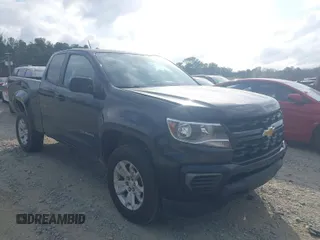 2021 Chevrolet Colorado 2WD LT with VIN 1GCHSCEA1M1233689, listed as a IAAI auction lot 41694109 with 62,301 mi miles. Bid and sale history available at carsss.com. Image 1.