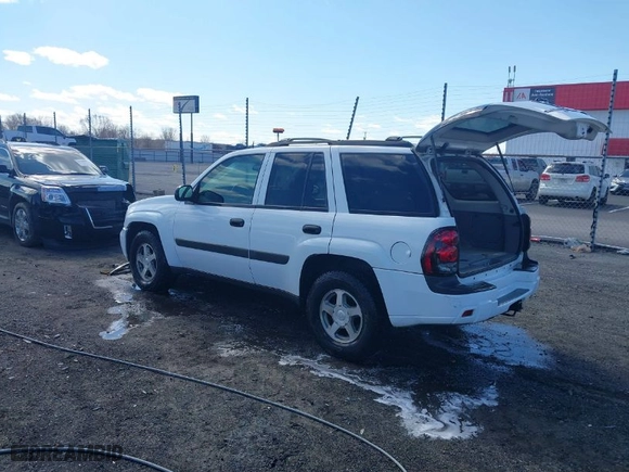 2005 Chevrolet TrailBlazer LT with VIN 1GNDT13S452329864, listed as a IAAI auction lot 41707399 with NaN miles. Bid and sale history available at carsss.com. Image 3.