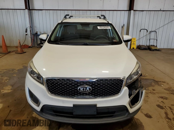 2016 Kia Sorento LX with VIN 5XYPG4A58GG002188, listed as a Copart auction lot 49336265 with 138,099 mi miles and Salvage Title. Bid and sale history available at carsss.com. Image 5.