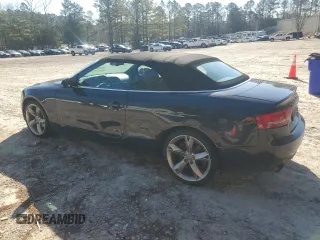 2012 Audi A5 2.0T Premium Plus with VIN WAUJFAFH4CN006801, listed as a Copart auction lot 43929785 with 115,054 mi miles and Salvage Title. Bid and sale history available at carsss.com. Image 2.