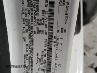 2015 Ford Fiesta S с VIN 3FADP4AJ1FM114421, выставлен на аукционе Copart как лот 53486705 с пробегом 182 025 миль миль и Списание • Salvage title. История ставок и продаж доступна на DreamBid. Изображение 13.