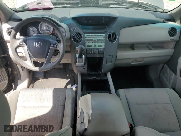 2011 Honda Pilot EX with VIN 5FNYF3H42BB044645, listed as a Copart auction lot 53085705 with 208,345 mi miles and Salvage Title. Bid and sale history available at carsss.com. Image 8.
