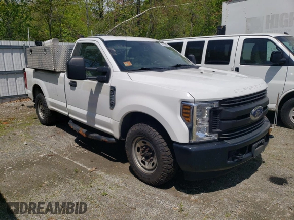 2019 Ford F-250 XL with VIN 1FTBF2A67KEG48981, listed as a Copart auction lot 56925055 with Not provided miles and Clean title. Bid and sale history available at DreamBid. Image 4.