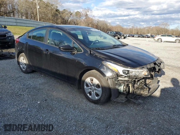 2017 Kia Forte LX with VIN 3KPFK4A79HE069988, listed as a Copart auction lot 48630705 with 147,359 mi miles and Salvage Title. Bid and sale history available at carsss.com. Image 4.