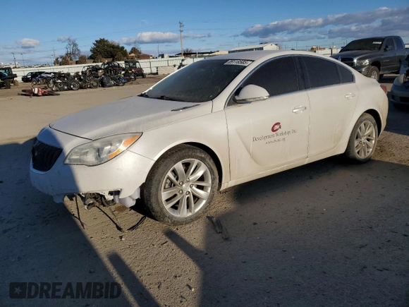2016 Buick Regal with VIN 2G4GL5EX7G9169002, listed as a Copart auction lot 89118585 with 49,837 mi miles and Salvage Title. Bid and sale history available at DreamBid. Image 1.