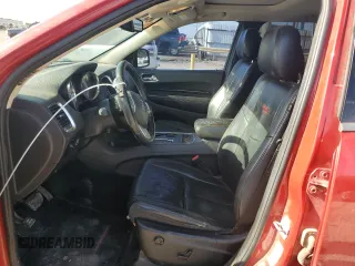 2012 Dodge Durango R/T with VIN 1C4SDHCT8CC260151, listed as a Copart auction lot 61675644 with 151,467 mi miles and Salvage title. Bid and sale history available at DreamBid. Image 7.