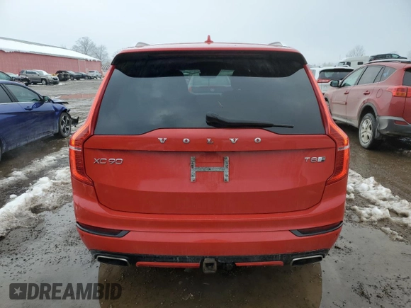 2016 Volvo XC90 R-Design with VIN YV4BC0PM3G1074927, listed as a Copart auction lot 83201414 with 205,778 mi miles and Clean Title. Bid and sale history available at carsss.com. Image 6.