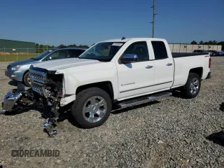 2014 Chevrolet Silverado 1500 LTZ with VIN 1GCVKSEC9EZ227270, listed as a Copart auction lot 51904465 with 95,535 mi miles and Salvage Title. Bid and sale history available at DreamBid. Image 1.