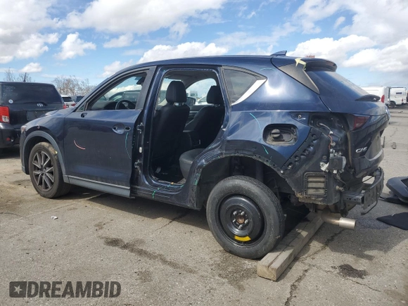 2018 Mazda CX-5 Touring with VIN JM3KFACM2J1473462, listed as a Copart auction lot 48011385 with 45,653 mi miles and Salvage Title. Bid and sale history available at carsss.com. Image 2.