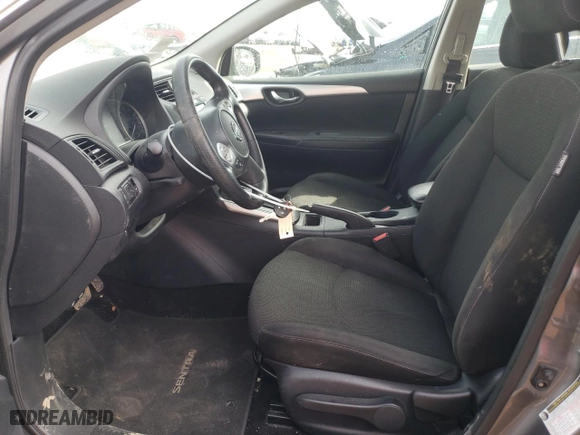 2019 Nissan Sentra S with VIN 3N1AB7AP2KY381414, listed as a Copart auction lot 46154365 with 46,690 mi miles and Salvage Title. Bid and sale history available at carsss.com. Image 7.