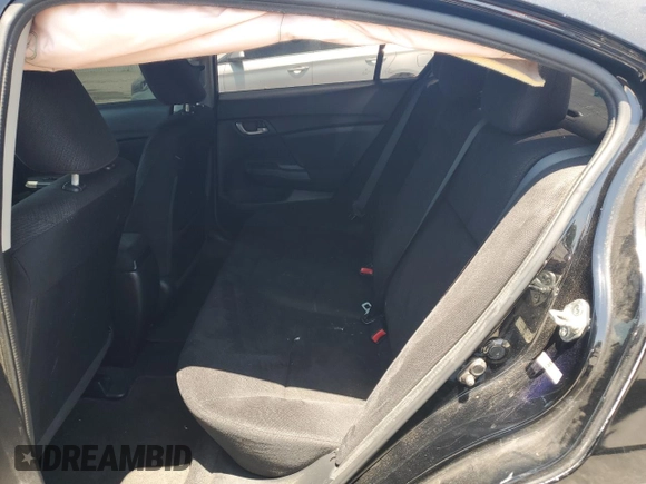 2013 Honda Civic LX z VIN 19XFB2F56DE243926, wystawiony jako Copart lot #59379185 z przebiegiem 155 333 mil mil oraz Szkoda całkowita • Salvage title. Historia ofert i sprzedaży dostępna na DreamBid. Obrazek 10.