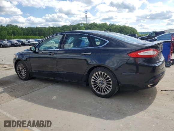 2014 Ford Fusion Titanium with VIN 3FA6P0K92ER208881, listed as a Copart auction lot 56051275 with 228,386 mi miles and Clean Title. Bid and sale history available at DreamBid. Image 2.