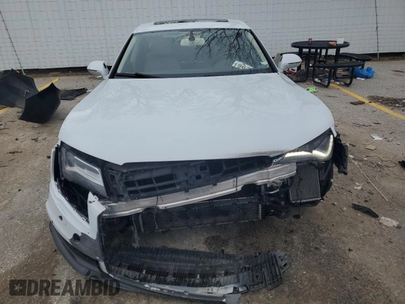 2014 Audi A7 Prestige with VIN WAU2GAFC2EN139596, listed as a Copart auction lot 51679715 with 115,355 mi miles and Salvage title. Bid and sale history available at DreamBid. Image 5.