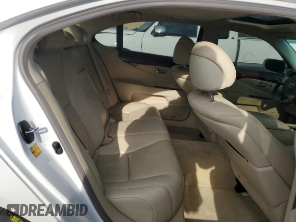 2010 Lexus LS 460 L with VIN JTHDL5EF2A5002578, listed as a Copart auction lot 83389104 with 141,563 mi miles and Salvage title. Bid and sale history available at DreamBid. Image 10.