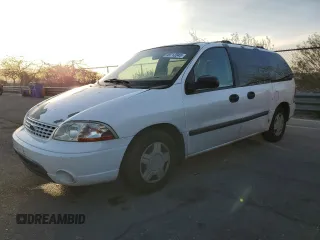 2002 Ford Windstar LX with VIN 2FMZA51492BB27040, listed as a Copart auction lot 49712345 with 86,157 mi miles and Salvage Title. Bid and sale history available at carsss.com. Image 1.