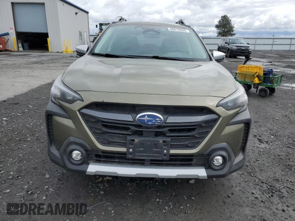 2023 Subaru Outback Touring XT with VIN 4S4BTGPD5P3186897, listed as a Copart auction lot 48678355 with 52,258 mi miles and Salvage title. Bid and sale history available at DreamBid. Image 5.