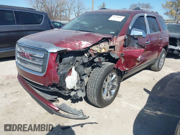 2015 GMC Acadia SLE with VIN 1GKKRPKD8FJ107361, listed as a IAAI auction lot 41756965 with 133,412 mi miles. Bid and sale history available at carsss.com. Image 6.