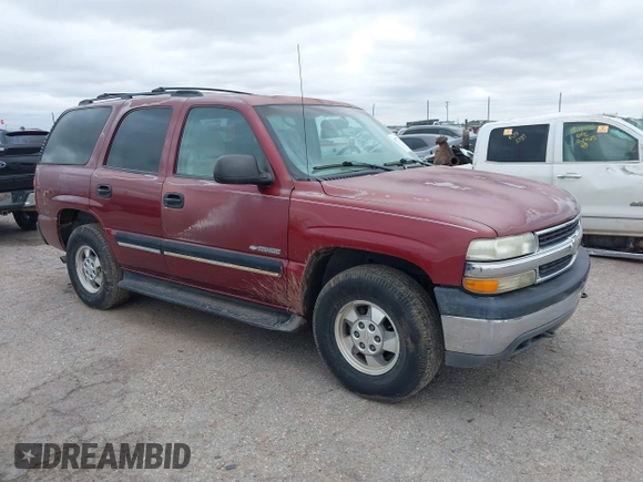 2001 Chevrolet Tahoe LS with VIN 1GNEK13T81J242596, listed as a IAAI auction lot 42177221 with 172,971 mi miles. Bid and sale history available at carsss.com. Image 1.