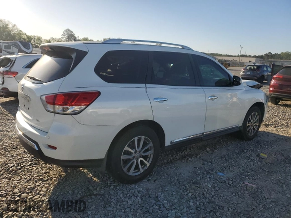 2015 Nissan Pathfinder SV z VIN 5N1AR2MN1FC714380, wystawiony jako Copart lot #53359445 z przebiegiem 146 049 mil mil oraz Nie do naprawy • Non repairable. Historia ofert i sprzedaży dostępna na DreamBid. Obrazek 3.