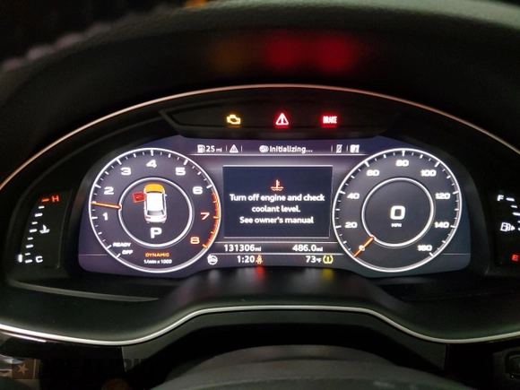 2017 Audi Q7 Premium Plus with VIN WA1LAAF75HD051156, listed as a Copart auction lot 56359105 with 131,306 mi miles and Clean Title. Bid and sale history available at DreamBid. Image 9.