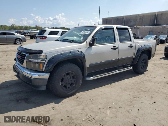 2006 GMC Canyon SLE2 with VIN 1GTDT136468252570, listed as a Copart auction lot 72256264 with 181,678 mi miles and Salvage Title. Bid and sale history available at carsss.com. Image 1.