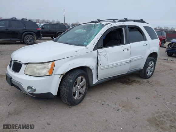 2006 Pontiac Torrent with VIN 2CKDL63F466048363, listed as a IAAI auction lot 41377721 with 160,245 mi miles. Bid and sale history available at carsss.com. Image 17.