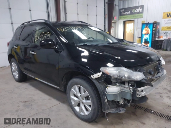 2014 Nissan Murano S z VIN JN8AZ1MW1EW512731, wystawiony jako IAAI lot #42013899 z przebiegiem 76 815 mil mil oraz . Historia ofert i sprzedaży dostępna na DreamBid. Obrazek 1.