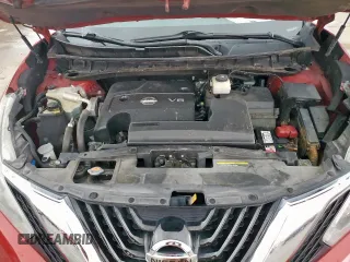 2018 Nissan Murano SV z VIN 5N1AZ2MG2JN188209, wystawiony jako Copart lot #51116065 z przebiegiem 104 015 mil mil oraz Szkoda całkowita • Salvage title. Historia ofert i sprzedaży dostępna na DreamBid. Obrazek 12.