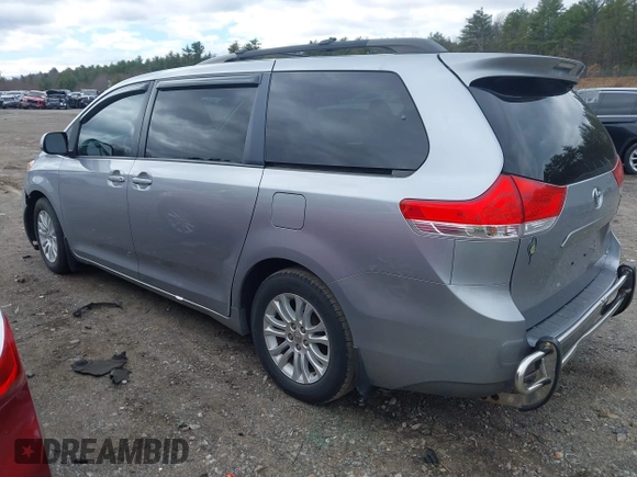 2012 Toyota Sienna XLE AAS with VIN 5TDYK3DC5CS260236, listed as a IAAI auction lot 41861457 with 123,530 mi miles and . Bid and sale history available at DreamBid. Image 15.