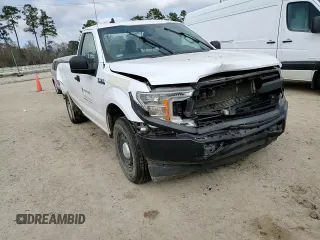 2020 Ford F-150 XL with VIN 1FTMF1CB2LKE07300, listed as a Copart auction lot 44387585 with 73,005 mi miles and Salvage Title. Bid and sale history available at carsss.com. Image 11.