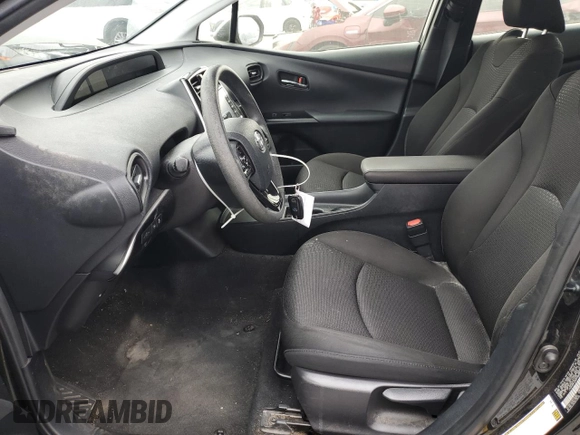 2021 Toyota Prius L Eco z VIN JTDKAMFU2M3148890, wystawiony jako Copart lot #60064065 z przebiegiem 58 226 mil mil oraz Szkoda całkowita • Salvage title. Historia ofert i sprzedaży dostępna na DreamBid. Obrazek 7.