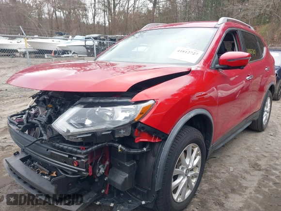2017 Nissan Rogue S with VIN JN8AT2MV4HW277616, listed as a IAAI auction lot 41812727 with 78,815 mi miles. Bid and sale history available at carsss.com. Image 17.
