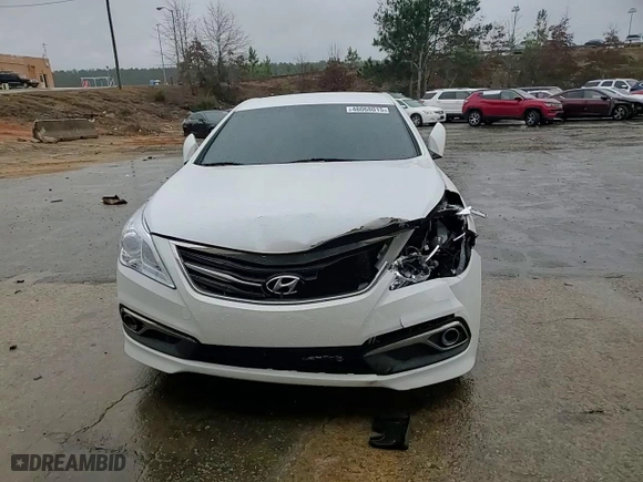 2015 Hyundai Azera with VIN KMHFG4JG9FA454268, listed as a Copart auction lot 46068015 with 155,101 mi miles and Salvage Title. Bid and sale history available at carsss.com. Image 10.