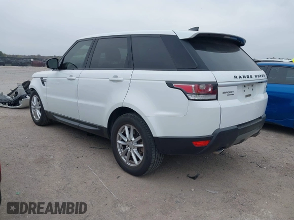 2017 Land Rover Range Rover Sport SE with VIN SALWG2FV5HA128219, listed as a IAAI auction lot 40931293 with 96,563 mi miles and . Bid and sale history available at DreamBid. Image 3.