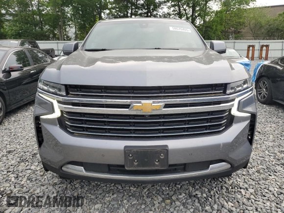 2022 Chevrolet Suburban LT with VIN 1GNSKCKD0NR322362, listed as a Copart auction lot 59576405 with 55,244 mi miles and Salvage title. Bid and sale history available at DreamBid. Image 5.