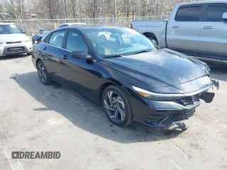 2024 Hyundai Elantra SEL with VIN KMHLS4DG2RU733061, listed as a IAAI auction lot 41918391 with 19,815 mi miles and . Bid and sale history available at DreamBid. Image 1.