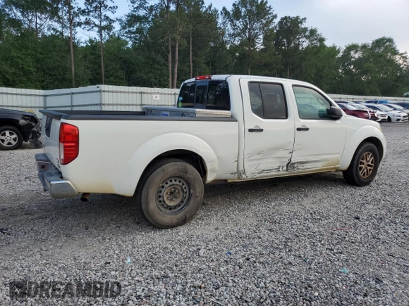 2017 Nissan Frontier SV with VIN 1N6DD0FRXHN712085, listed as a Copart auction lot 57154135 with 110,769 mi miles and Salvage title. Bid and sale history available at DreamBid. Image 3.