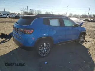 2023 Jeep Compass Limited with VIN 3C4NJDCN9PT570979, listed as a Copart auction lot 87317964 with 12,745 mi miles and Salvage Title. Bid and sale history available at carsss.com. Image 3.