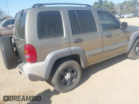 2004 Jeep Liberty Sport with VIN 1J4GK48K84W257152, listed as a IAAI auction lot 41845371 with 173,957 mi miles and . Bid and sale history available at DreamBid. Image 4.