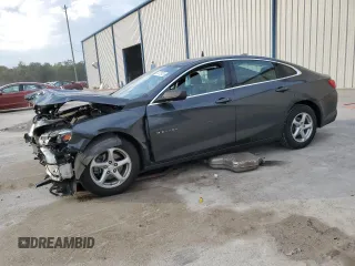 2017 Chevrolet Malibu LS with VIN 1G1ZB5ST7HF228388, listed as a Copart auction lot 41475125 with 71,605 mi miles and Salvage Title. Bid and sale history available at DreamBid. Image 1.