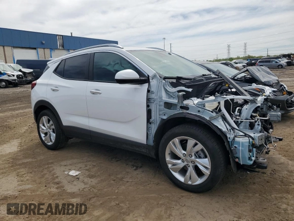2024 Buick Encore GX Preferred with VIN KL4AMBSL0RB125958, listed as a Copart auction lot 56416785 with 3,384 mi miles and Non repairable. Bid and sale history available at DreamBid. Image 4.