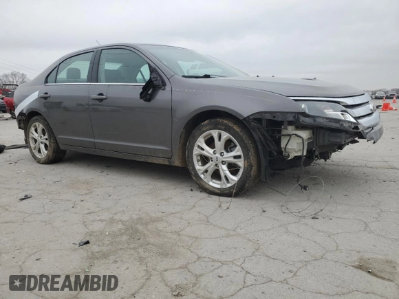 2012 Ford Fusion SE with VIN 3FAHP0HA5CR367613, listed as a Copart auction lot 44322715 with 113,424 mi miles and Clean Title. Bid and sale history available at carsss.com. Image 4.
