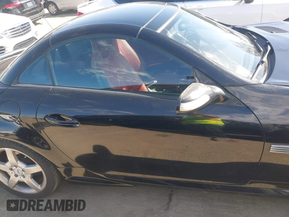 2005 Mercedes-Benz SLK-Class with VIN WDBWK56F85F066196, listed as a IAAI auction lot 41692697 with 197,941 mi miles. Bid and sale history available at carsss.com. Image 13.