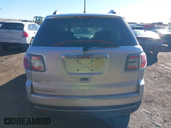 2014 GMC Acadia SLT with VIN 1GKKRRKD8EJ204036, listed as a IAAI auction lot 41673944 with 180,931 mi miles. Bid and sale history available at carsss.com. Image 16.