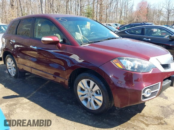 2010 Acura RDX with VIN 5J8TB1H27AA008662, listed as a IAAI auction lot 41802936 with 188,993 mi miles. Bid and sale history available at carsss.com. Image 1.